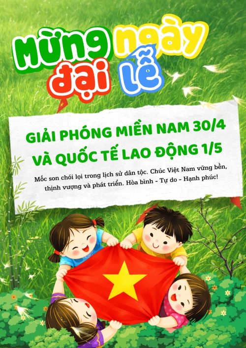 Nhiệt liệt chào mừng ngày Giải phóng miền Nam, thống nhất đất nước