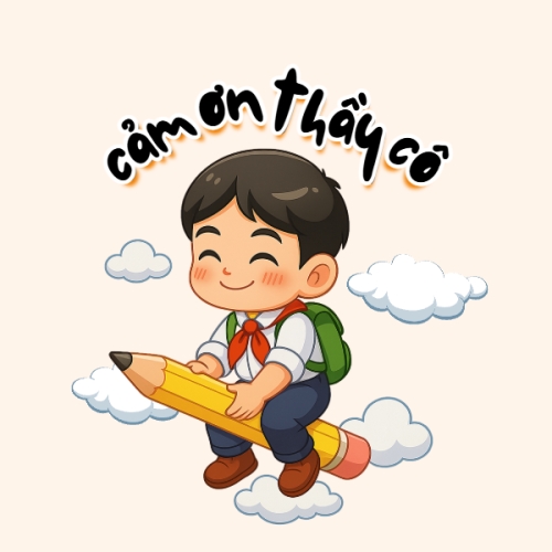 Cảm ơn thầy cô