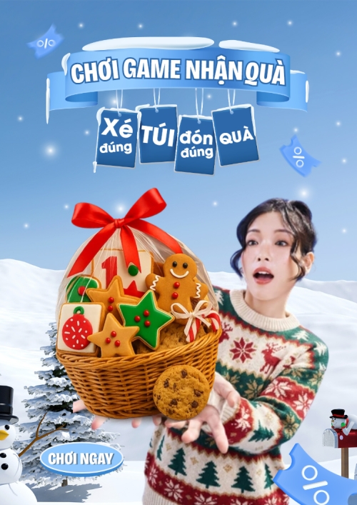 Chơi game nhận quà xé túi