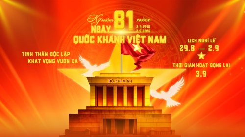 Kỷ niệm 81 năm ngày Quốc khánh Việt Nam