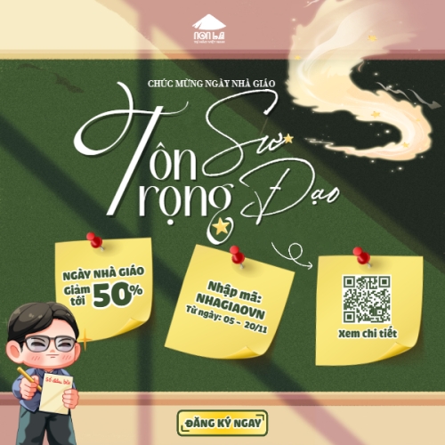 Giảm giá ngày nhà giáo