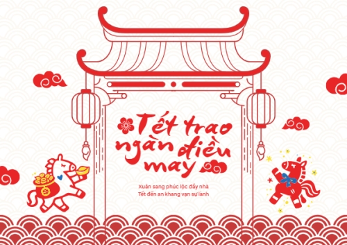 Tết trao ngàn điều may