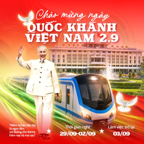 Chào mừng ngày Quốc Khánh Việt Nam 2.9