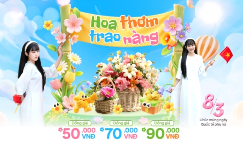 Hoa thơm trao nàng