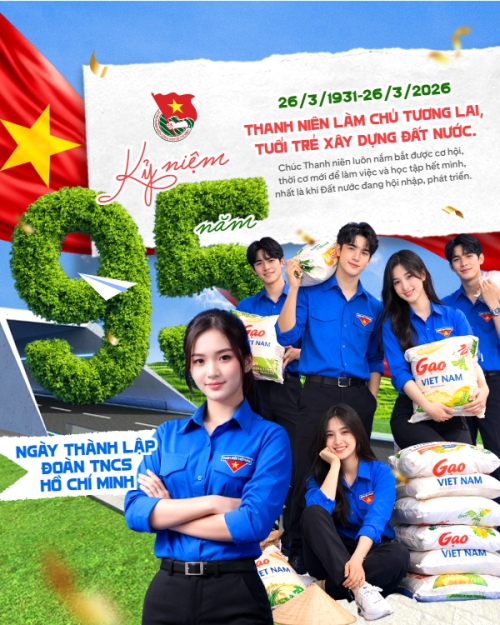 Kỷ niệm 95 năm ngày thành lập Đoàn TNCS Hồ Chí Minh 26/3