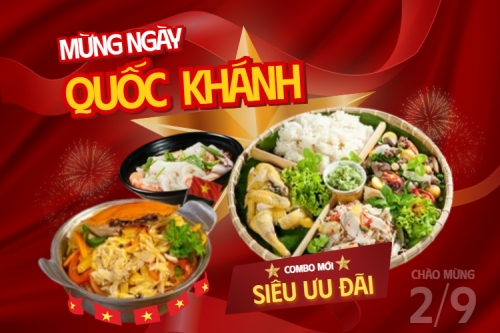 2/9, Quốc Khánh, lễ hội, Việt Nam, đồ ăn, food, thực phẩm, ẩm thực, món ăn, F&B, thức ăn, hiện đại, modern