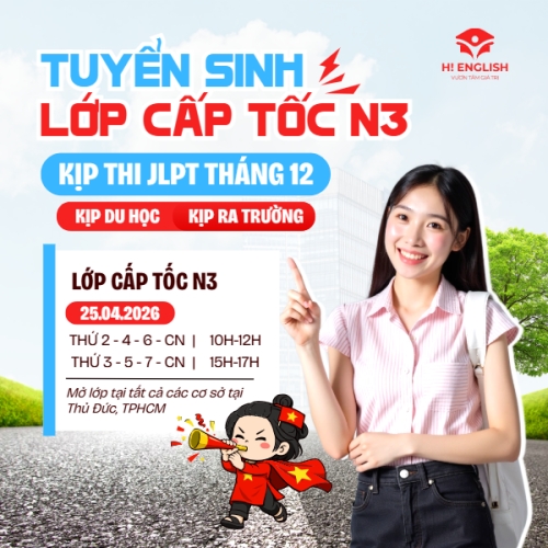 Tuyển sinh lớp cấp tốc
