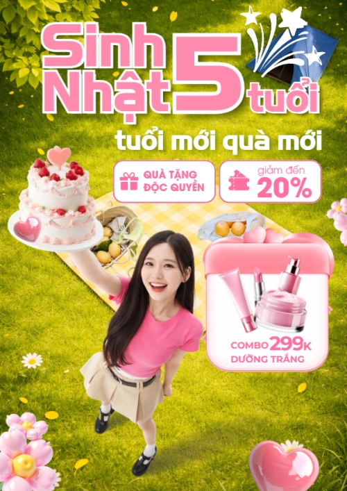 Giảm giá sinh nhật