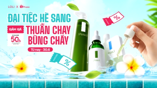 Đại tiệc hè sang thuần chay bùng cháy