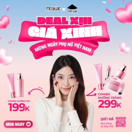 20/10, Ngày phụ nữ Việt Nam, Vietnamese Women's Day, phụ nữ, sự kiện, event, mỹ phẩm, làm đẹp, beauty, hiện đại, modern