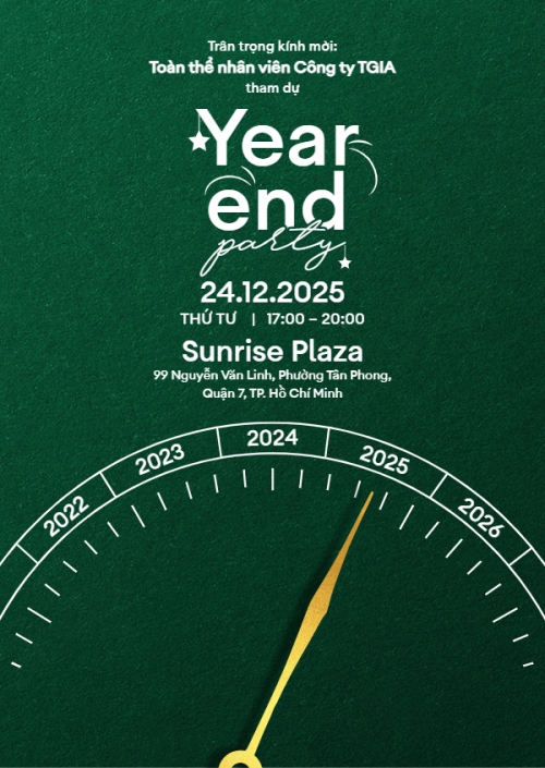 Year end party