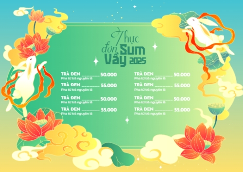 Trung thu, Tết Đoàn Viên, mid-autumn festival, nước uống, drink, ẩm thực, food, dễ thương, cute, chibi, hoạt hình, cartoon