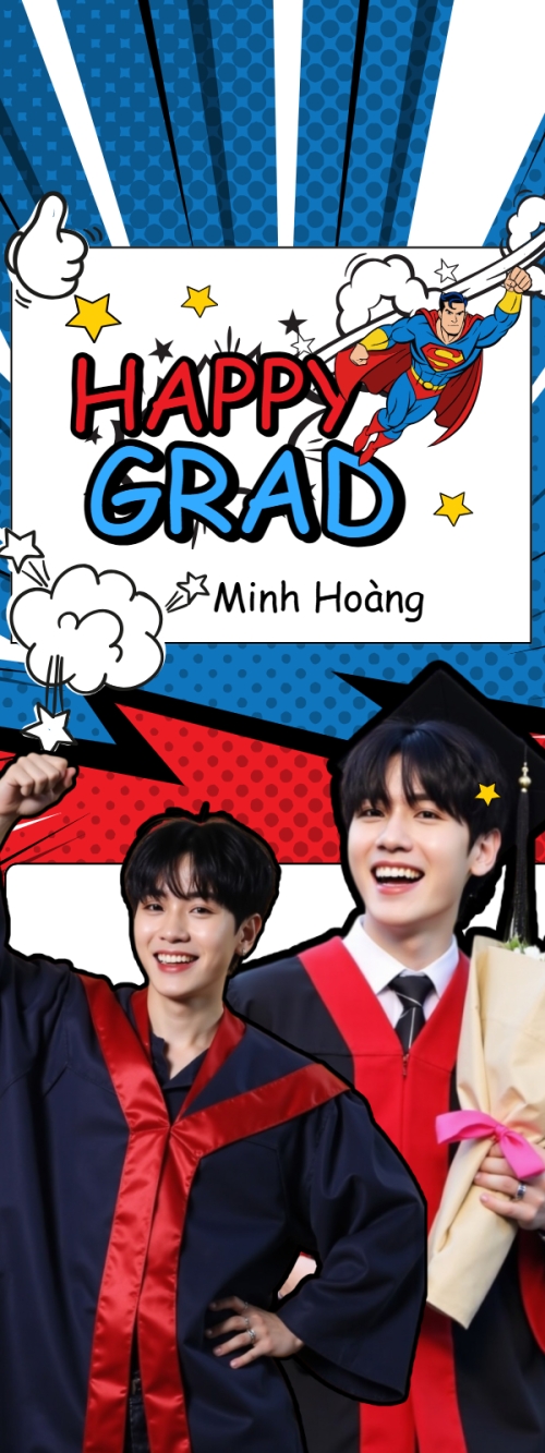 Tốt nghiệp, kỉ yếu, Graduation, yearbook, sự kiện, event, giáo dục, education, superman, hoạt hình
