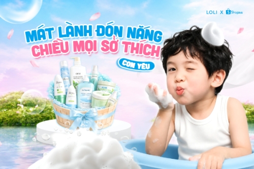Mát lành đón nắng chiều mọi sở thích con yêu