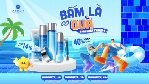 Bấm là có quà sinh nhật tháng 4