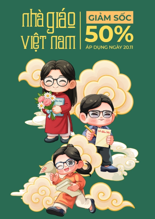 Giảm giá nhân ngày 20/11