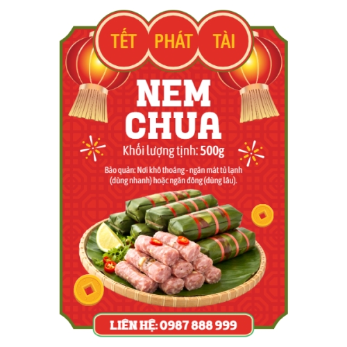 Nem chua ngày tết