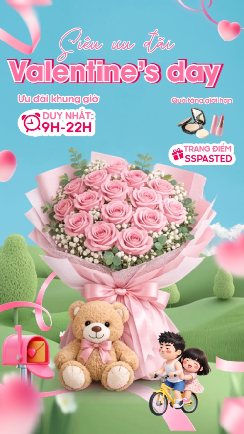 Siêu ưu đãi valentine's day