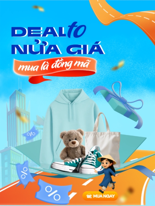 Deal to nửa giá mua là đồng mã