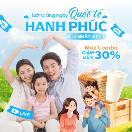 Hưởng ứng ngày Quốc tế Hạnh Phúc 20/3