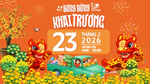 Tưng bừng khai trương