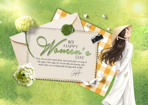 Happy Women's Day 8/3
