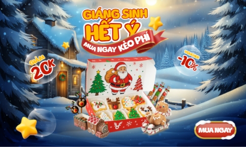 Giáng sinh hết ý mua ngay kẻo phí