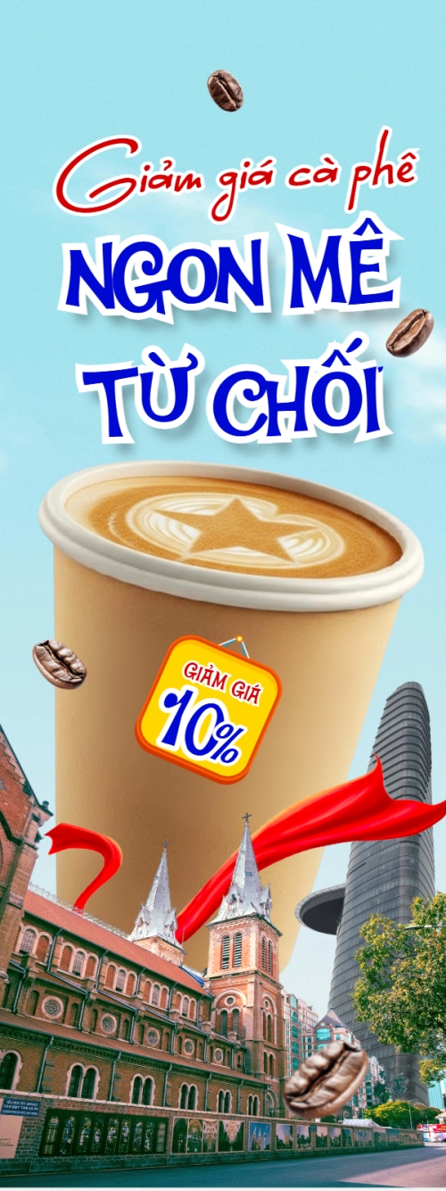 Giảm giá cà phê ngon mê từ chối