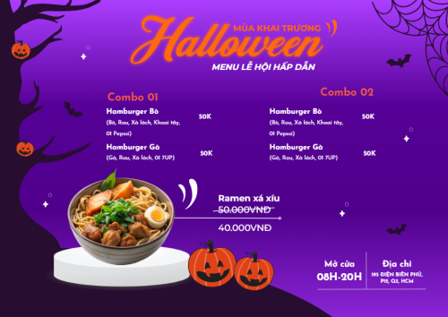 Halloween, nước uống, juice, giải khát, F&B, drink