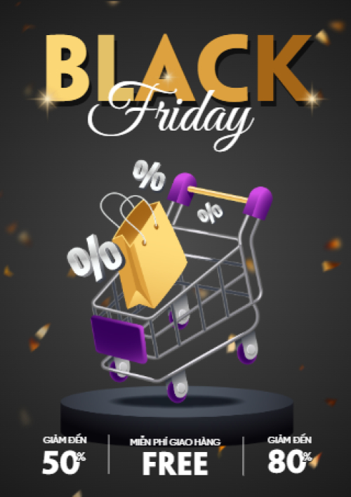 Black Friday, sự kiện, event, chương trình, sale, thứ 6 đen tối