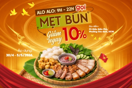 Giảm giá lễ 30/4