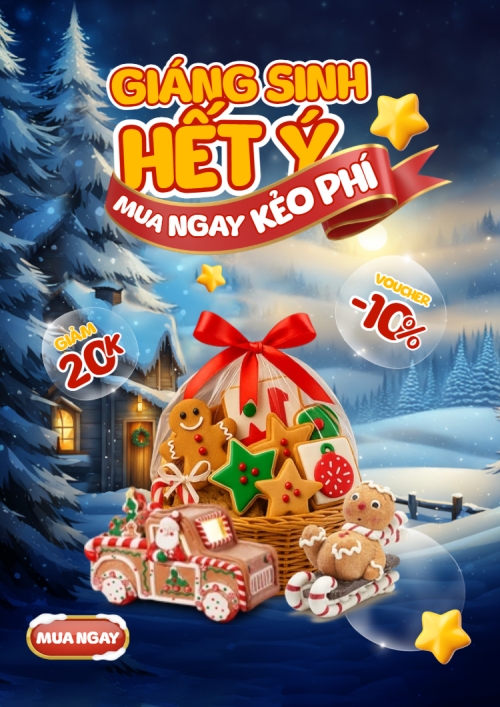 Giáng sinh hết ý mua ngay kẻo phí