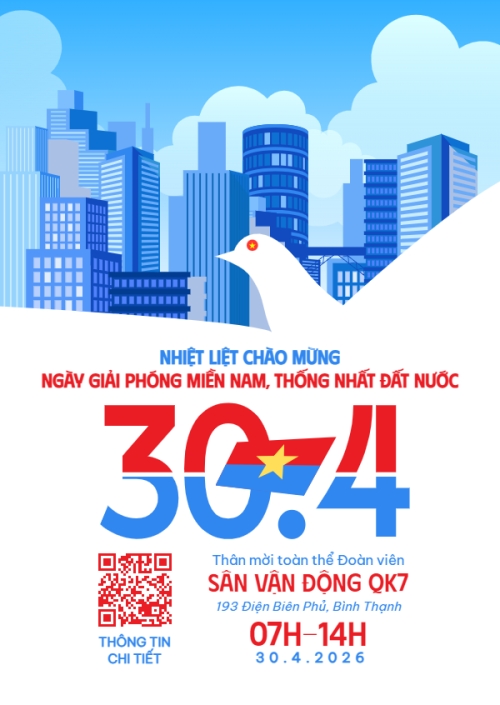 Nhiệt liệt chào mừng ngày Giải phóng miền Nam, thống nhất đất nước