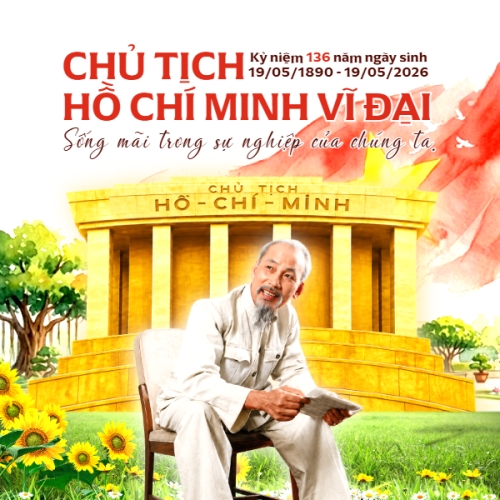 Kỷ niệm 136 năm ngày sinh Chủ tịch Hồ Chí Minh