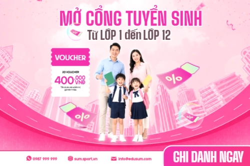 Mở cổng tuyển sinh
