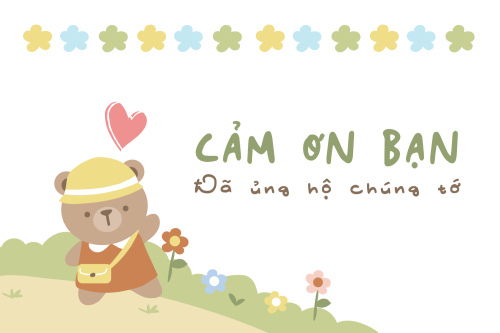 Dễ thương, cute, chibi, hoạt hình, cartoon, bear, gấu