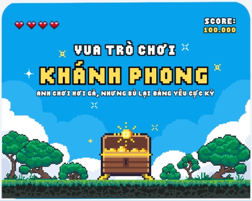 Gamer, trò chơi, game, pixel, cartoon, hoạt hình, dễ thương, cute, cổ điển, retro