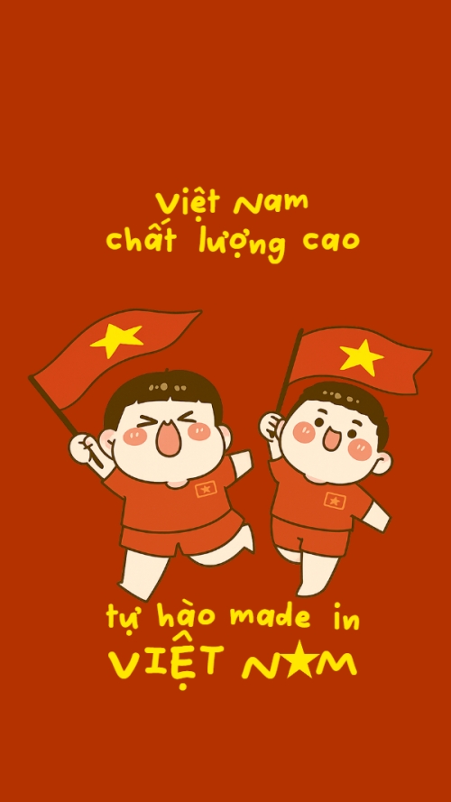 2/9, Quốc Khánh, lễ hội, Việt Nam, sự kiện, dễ thương, cute, chibi, hoạt hình, cartoon