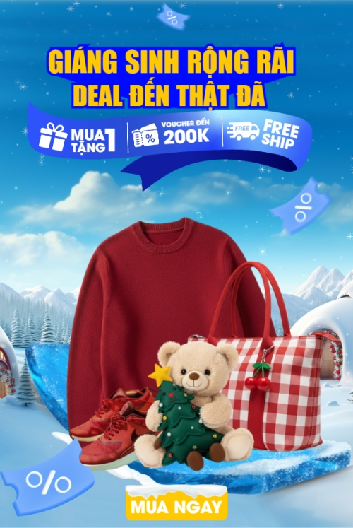 Giáng sinh rộn ràng deal đến thật đã