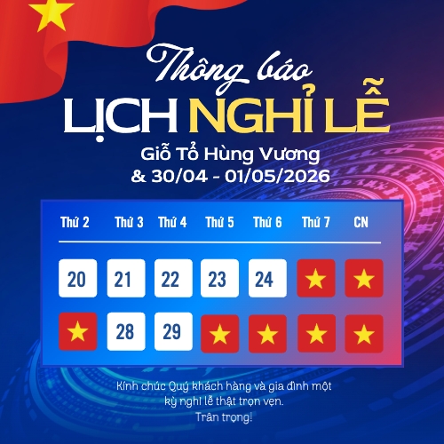   Lịch nghỉ lễ Giỗ Tổ và 30/4-1/5