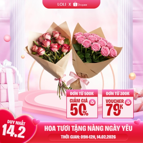 Hoa tươi tặng nàng ngày yêu