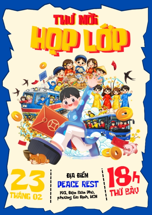 Thư mời họp lớp