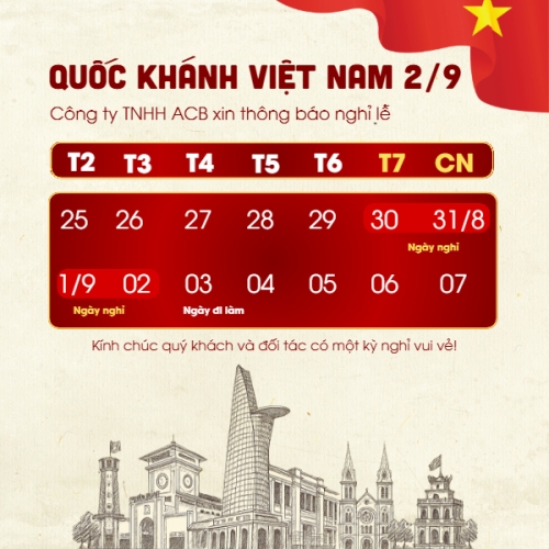 2/9, Quốc Khánh, lễ hội, thông báo, lịch nghỉ, Việt Nam, sự kiện, event, cổ điển, vintage, retro, classic