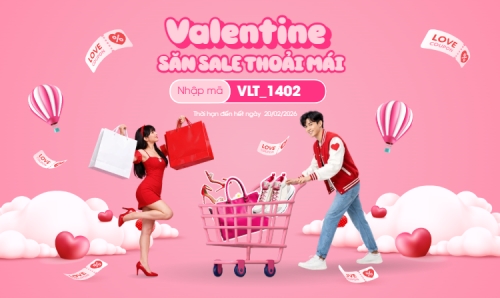 Valentine săn sale thoải mái