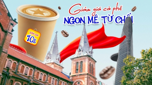 Giảm giá cà phê ngon mê từ chối