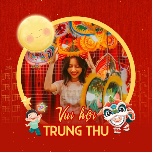 Trung thu, Tết Đoàn Viên, mid-autumn festival, sự kiện, event, dễ thương, cute, chibi, hoạt hình, cartoon