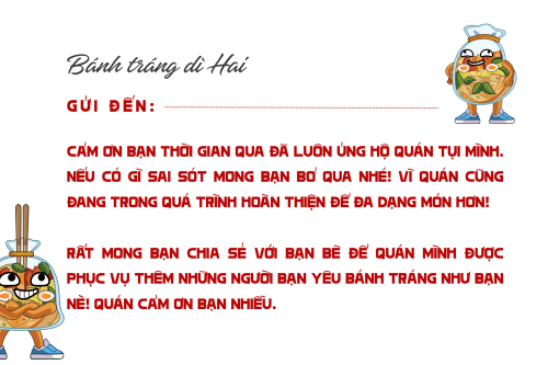 Dễ thương, cute, chibi, hoạt hình, cartoon, bánh tráng trộn, mixed rice paper — 2