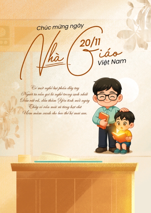 Chúc mừng Ngày Nhà Giáo Việt Nam 20/11