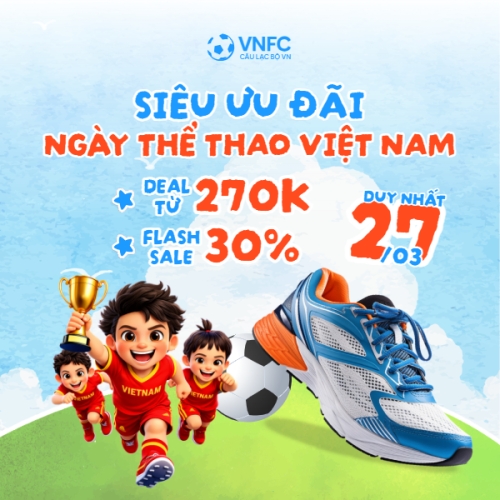 Siêu ưu đãi ngày thể thao Việt Nam 27/3