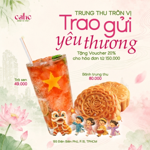 Trung thu tròn vị trao gửi yêu thương